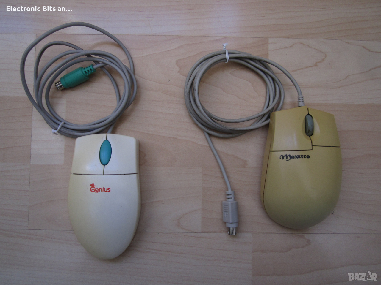 Ретро мишки с топче, снимка 1