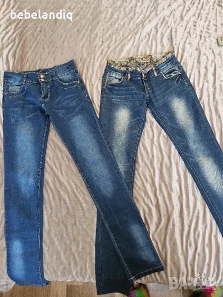 Два чифта дънки, slim fit, снимка 1