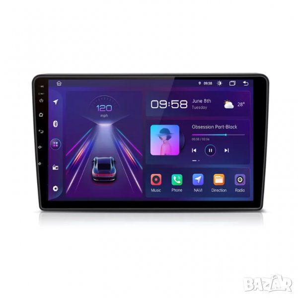 Мултимедия, за Opel Zafira, Antara, Astra, плеър, Екран 9”, Android, Навигация, Двоен дин, дисплей, снимка 1