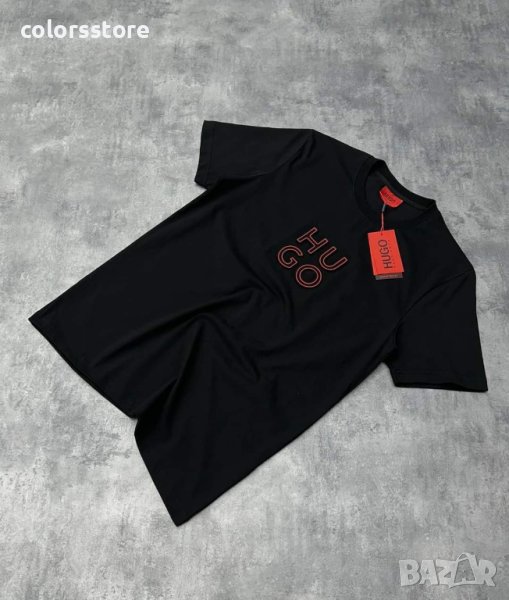 Мъжка Черна тениска Hugo кодVL36B, снимка 1