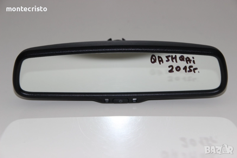 Вътрешно огледало Nissan Qashqai J11 (2014-2017г.) 015892 / 026001 / 96321ZH30A eлектрохроматично, снимка 1