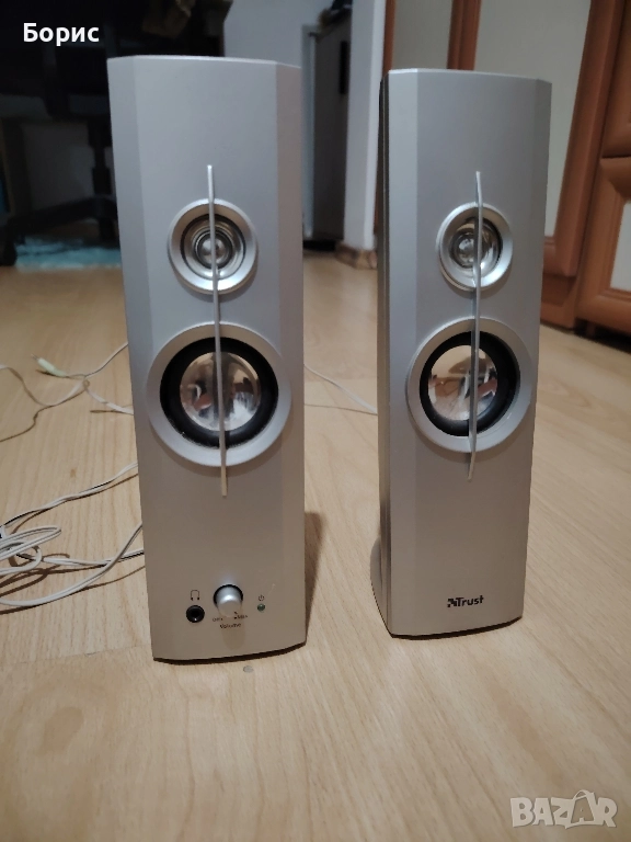Колонки Trust Silver 2.0 SP2450M 6W, снимка 1