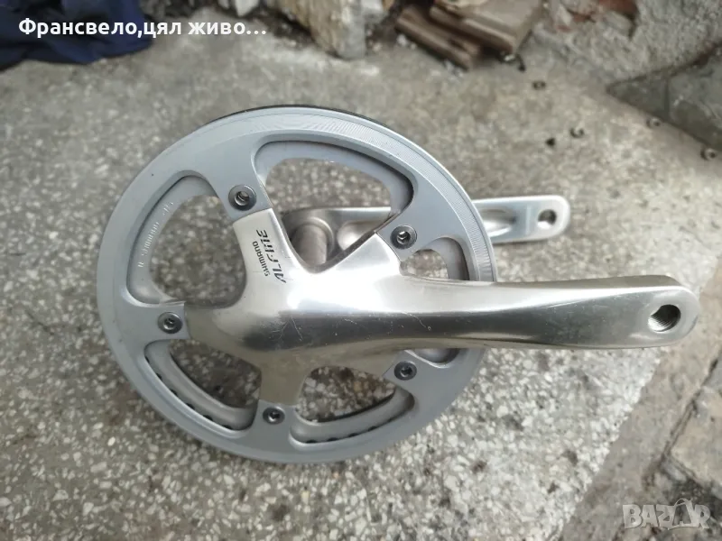 Курбел за велосипед колело Shimano alfine fc s 500, снимка 1