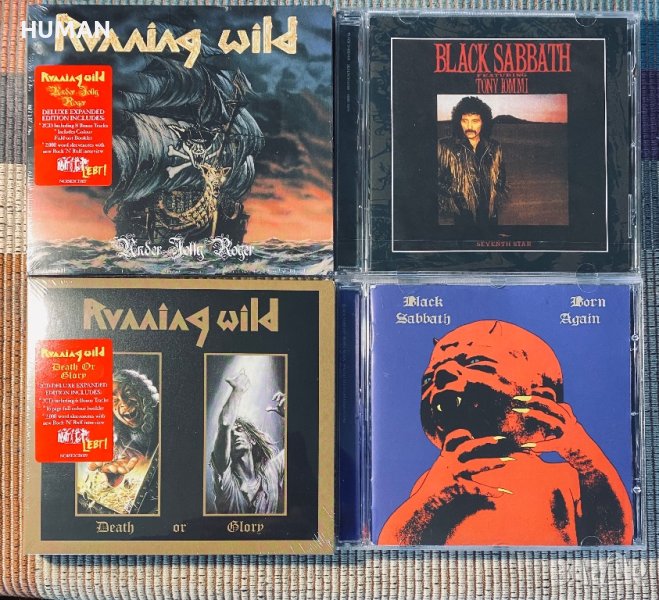 Running Wild,Black Sabbath , снимка 1