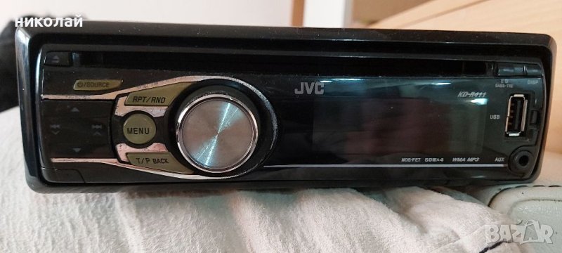 Касетофон СД за кола JVC KD-R411, снимка 1