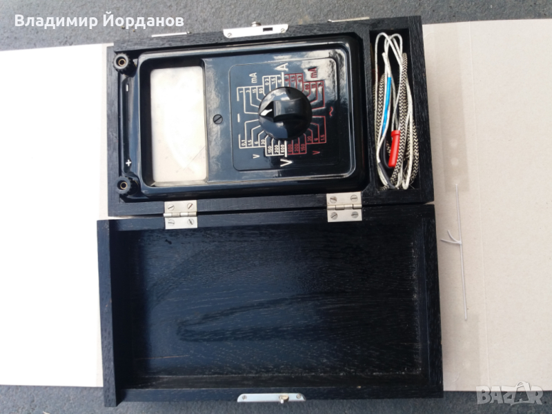 мултицет стрелкови немски Vielfachmebgerat VEB RFT от 1960 г., снимка 1