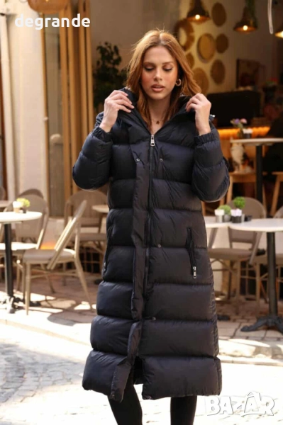 Дамско дълго якe Moncler, снимка 1