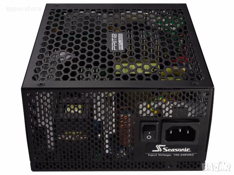 Захранване за настолен компютър Seasonic SSR-600TL 600W ATX Fanless Active PFC 80 Plus Platinum, снимка 1