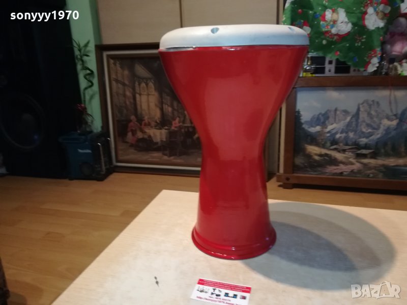 червена голяма тарамбука 41х26см 2302221211, снимка 1