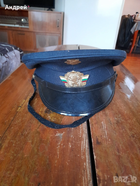 Стара Пожарникарска фуражка, снимка 1