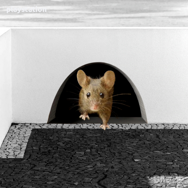 Стикер мишка, снимка 1