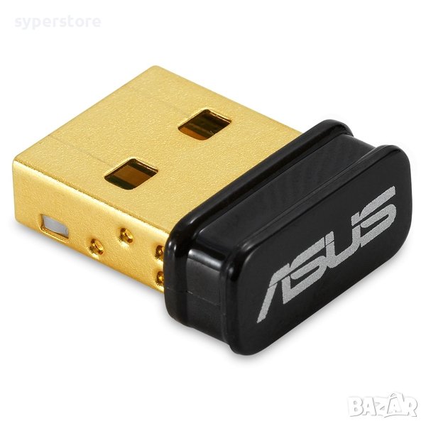 Мини Блутут USB Приемник към др. Интерфейси ASUS USB-BT500 SS300776, снимка 1