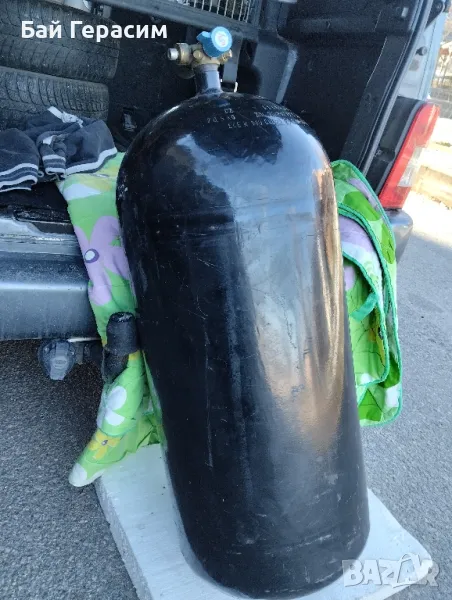 метанова бутилка метан, снимка 1