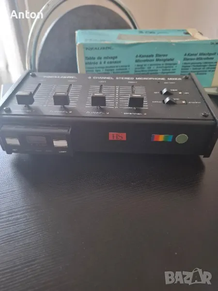 4 -ри канален микрофонен миксер с дистанционно , снимка 1