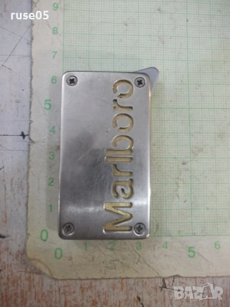 Запалка "Marlboro" метална работеща, снимка 1