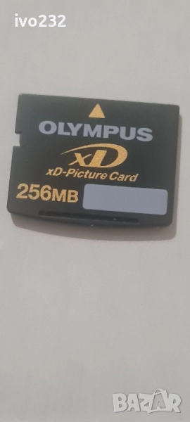 olympus xd 256mb memory card, снимка 1