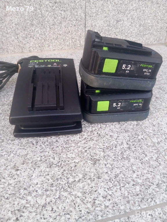 Festool Батерия и Зарядно , снимка 1
