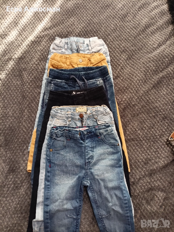 Бебешки дънкови панталони, снимка 1