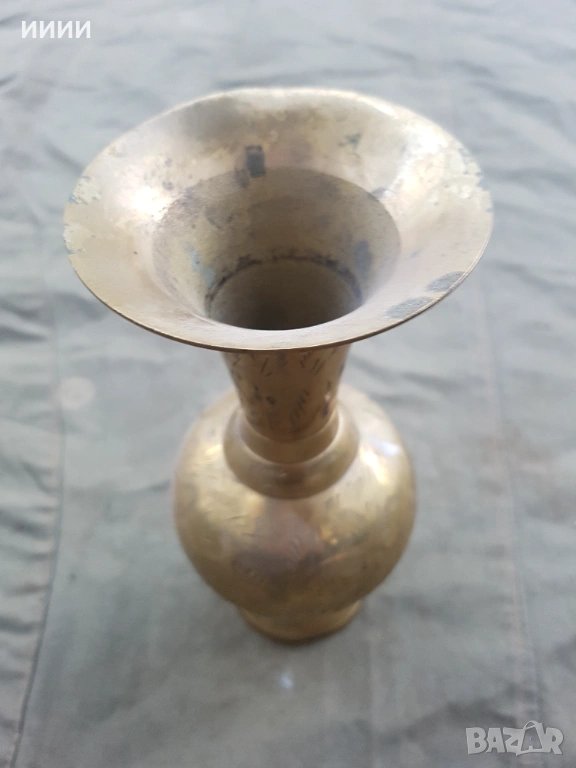 Ваза месингова, снимка 1