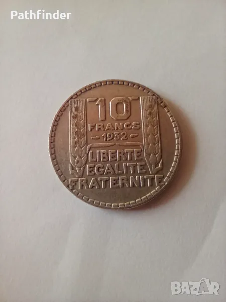 10 франка 1932 Франция сребро, снимка 1