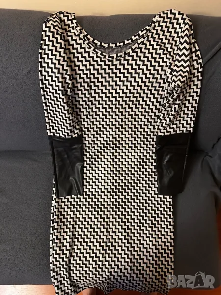 Рокля в черно и бяло, снимка 1