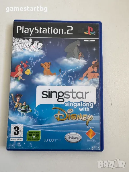 Singstar: Singalong with Disney за PS2, снимка 1