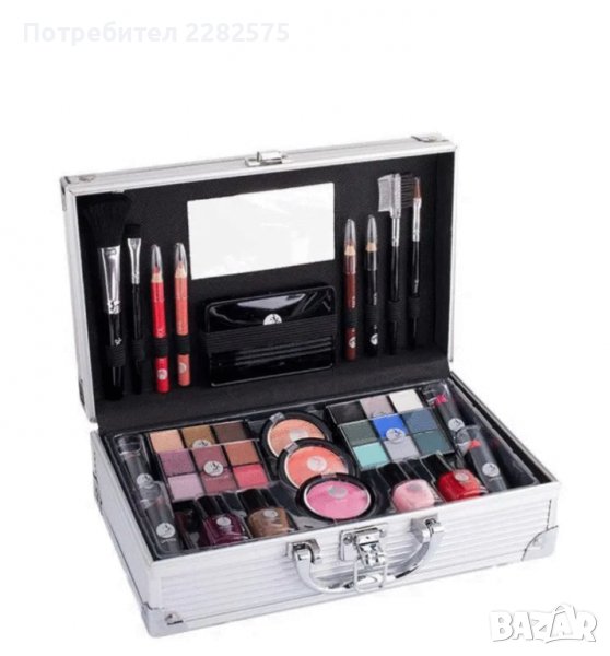 Метално куфарче с гримове с немско качество , снимка 1