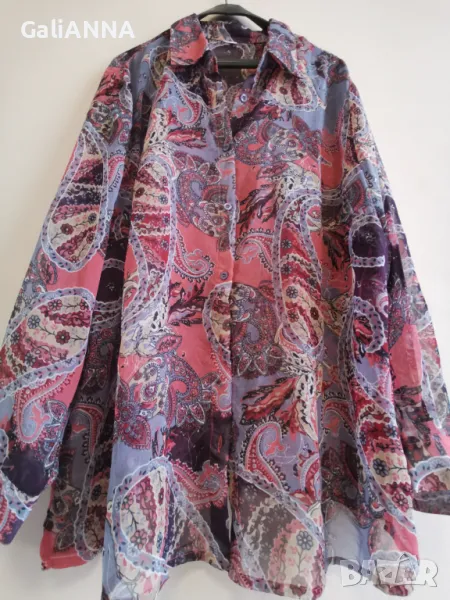 СТРАХОТНА РИЗА ЕФЕКТЕН ДЕСЕН 3XL-4XL, снимка 1