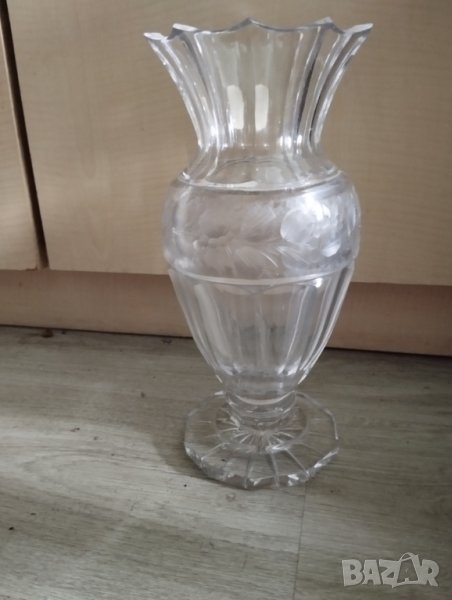 кристална ваза-бохемия, снимка 1