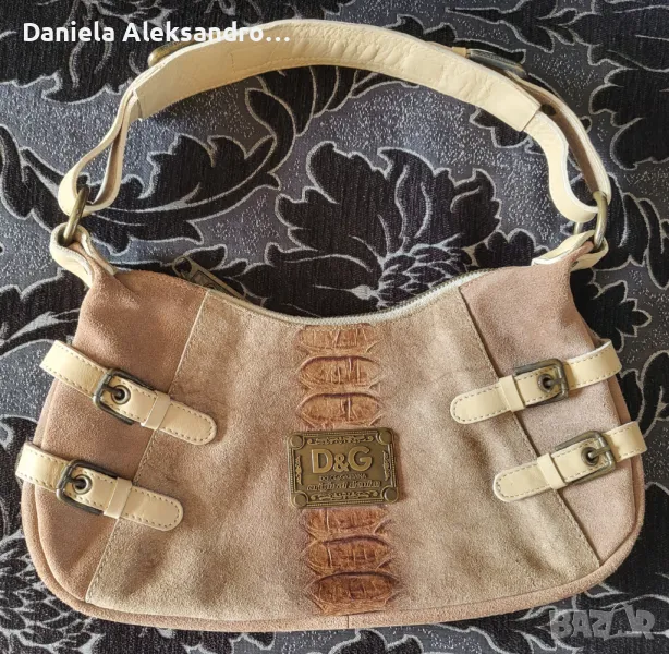 DOLCE&GABBANA оригинална естествена кожа уникат, снимка 1