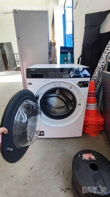 Пералня HAIER HW80-B14959EU1-S 8.0 kg, 1400 об/min, снимка 1