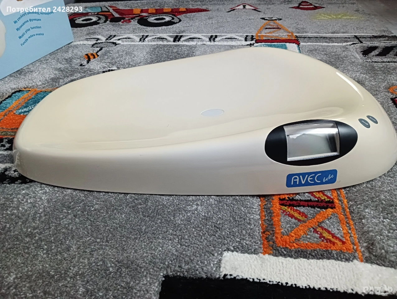 Бебешка електронна везна , снимка 1