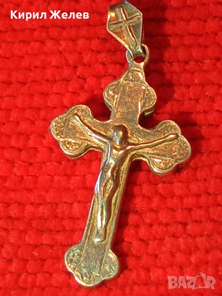 СПАСИ и СОХРАНИ ПРАВОСЛАВНО СРЕБЪРНО РАЗПЯТИЕ КРЪСТ МАРКОВ СРЕБРО 925 SEZGIN 28494, снимка 1