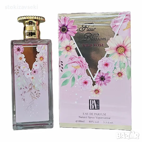 Дамски парфюм Fleur Blossom WILD ROSE, 100ml, снимка 1