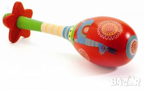 Дървен маракас Djeco Animambo, снимка 1