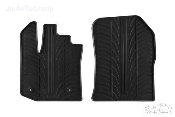 Гумени стелки Gledring за Dacia Dokker Furgon след 2013 година 2 части черни, снимка 1