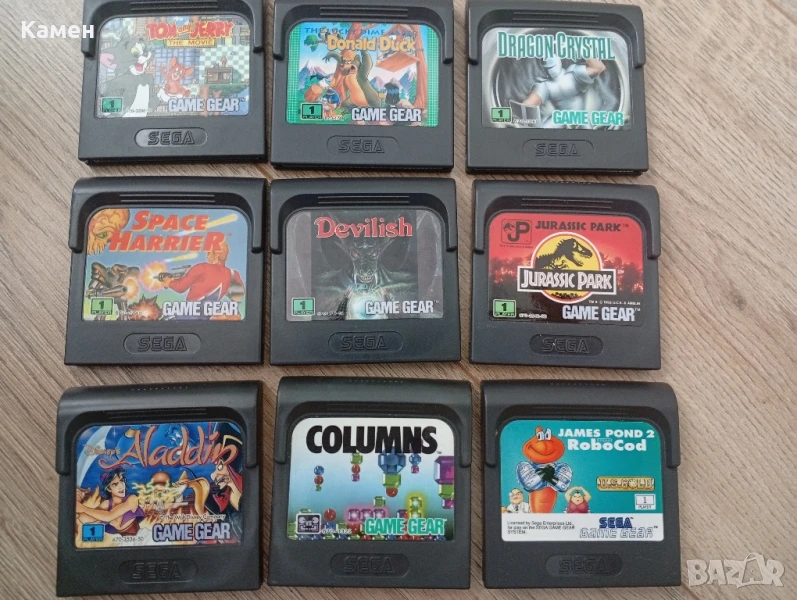 SEGA Game Gear игри, снимка 1