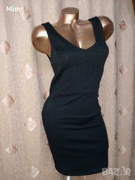 M Черна еластична рокля , снимка 1