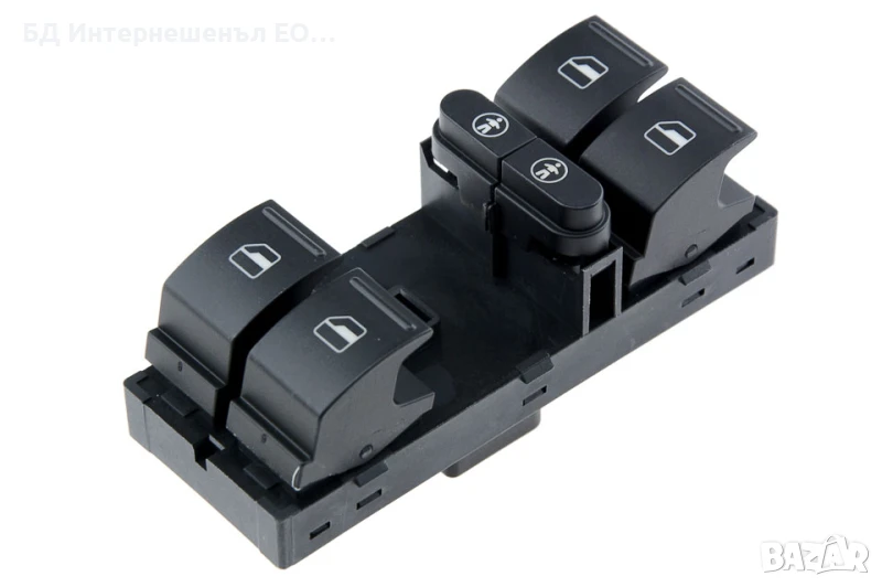 7l6959857c  Бутон ключ за стъкла, Volkswagen, Touareg 7P, Touran 2, Seat Alhambra, снимка 1