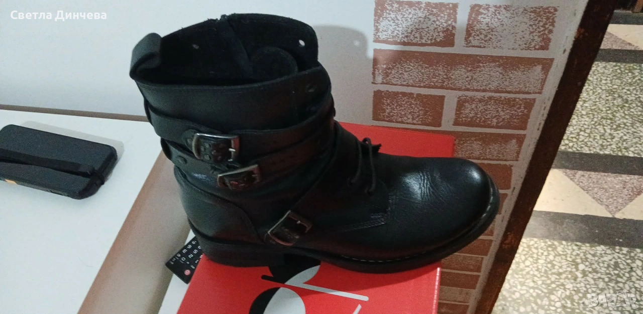 боти естествена кожа, снимка 1