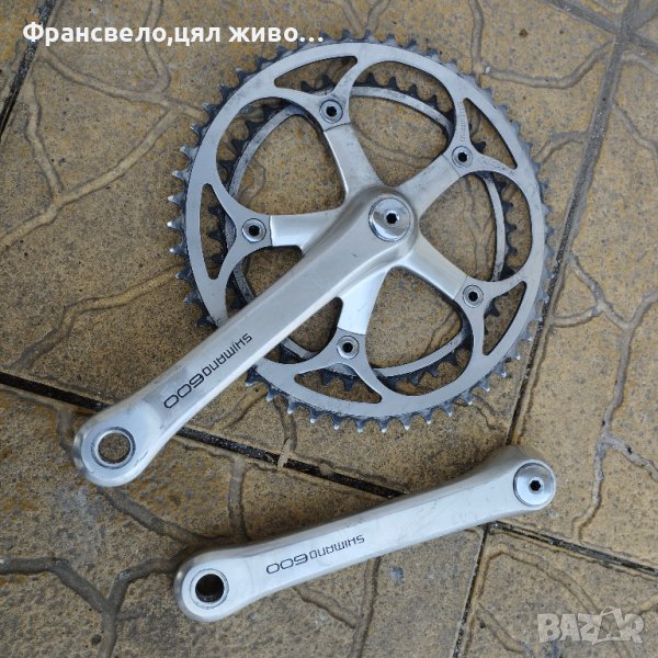 Шосеен Курбел за велосипед колело Shimano 600 в Части за велосипеди в ...