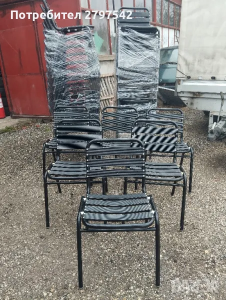 Алуминиеви столове , снимка 1