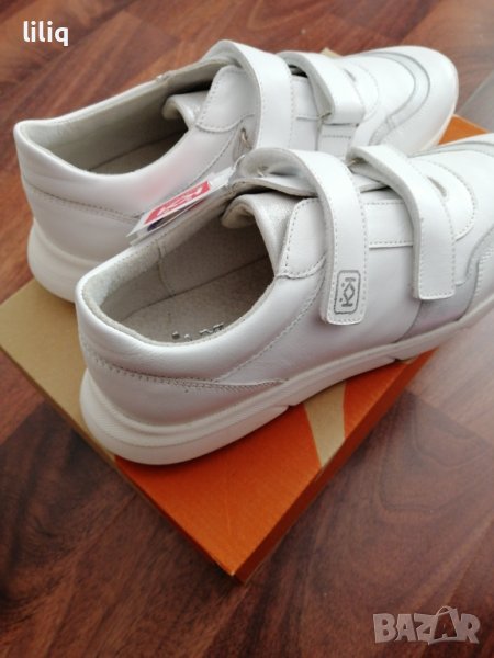 Страхотни маратонки естествена кожа , снимка 1