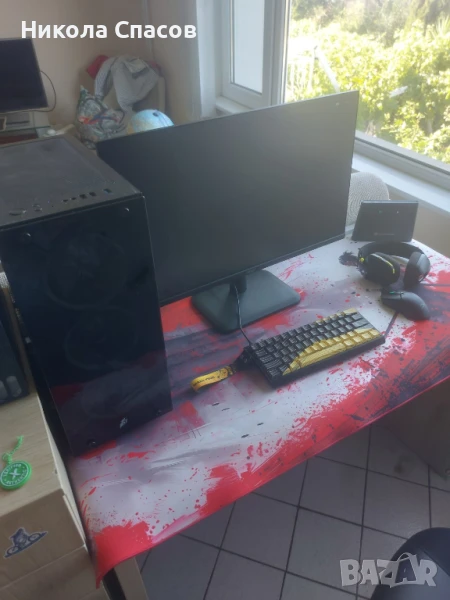 !!СПЕШНО!Геймърски компютър + монитор – RTX 4060, 16GB RAM, SSD 1TB“, снимка 1