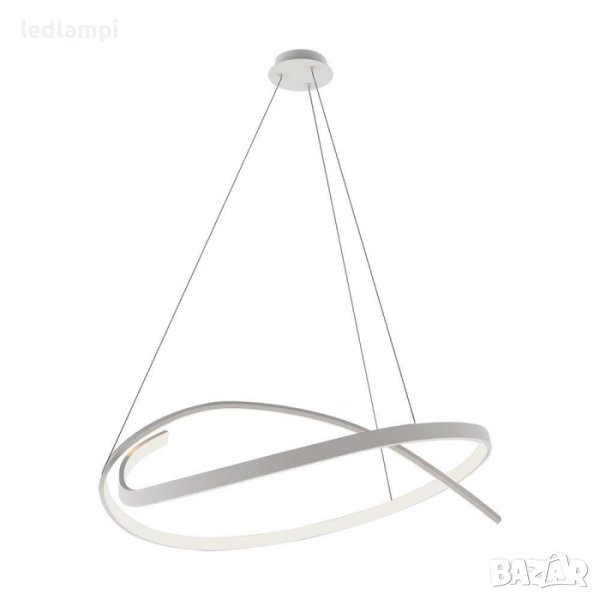 LED Полилей 48W Бял Димиране Топло Бяла Светлина, снимка 1