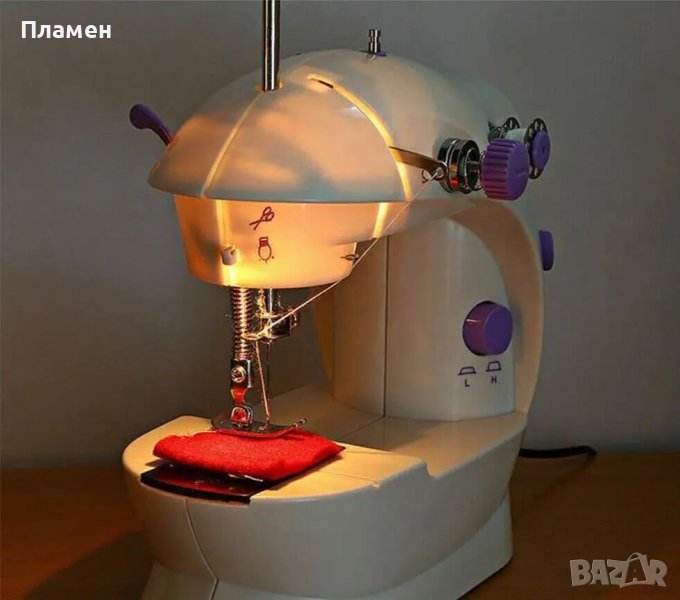 Мини шевна машина преносима 4в1 с педал две скорости Mini sawing, снимка 1