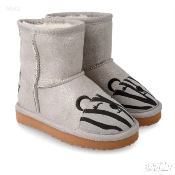Ботуши за момиченце Garvalin Zebra, снимка 1