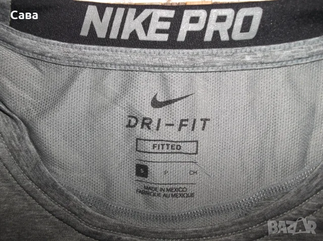Тениски NIKE, NIKE PRO  мъжки,С-М, снимка 8 - Тениски - 56082886