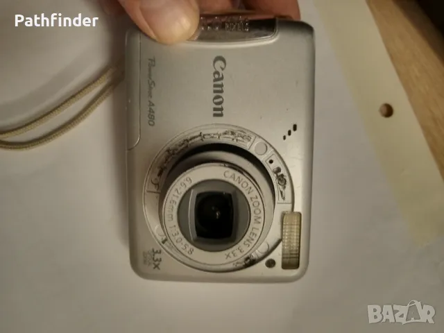 Фотоапарат Canon powershot A480, снимка 6 - Фотоапарати - 47513300