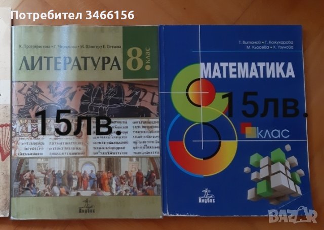 Учебници за 8, 9, 10 клас, снимка 1